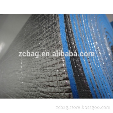 building roof wall isolation aluminium foil PP woven cloth fabric cross link closed foam polythene anti-ultraviolet insulation